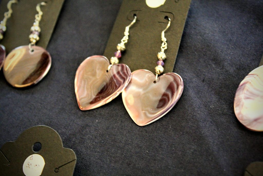 Wampum Earrings Jerome Waterman