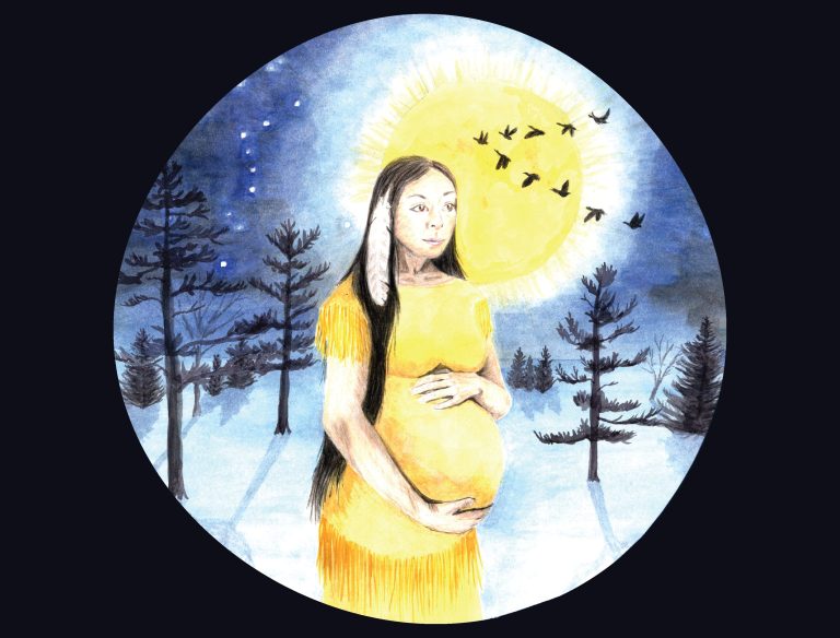 Trish Corcoran "Skywoman" 2027 On Native Land